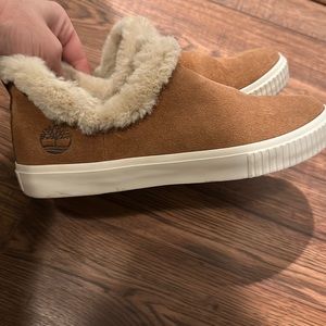 Timberland Tan and Cream Women's Shoes